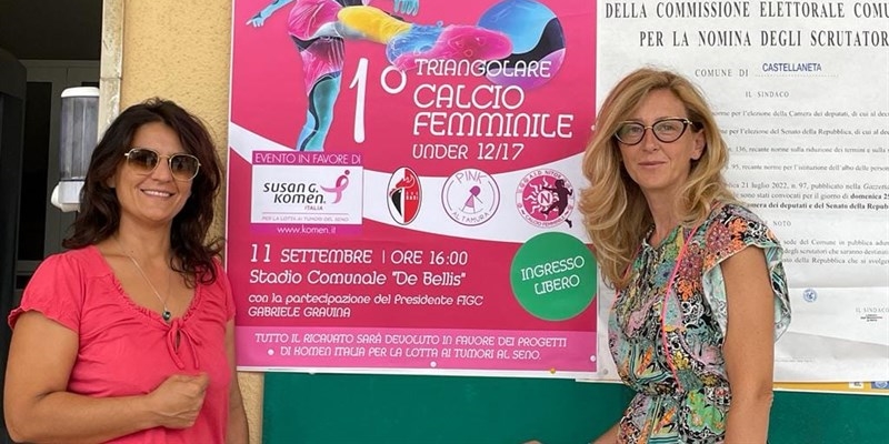 Viviwebtv Castellaneta Girl For The Cure Lo Stadio De Bellis Si