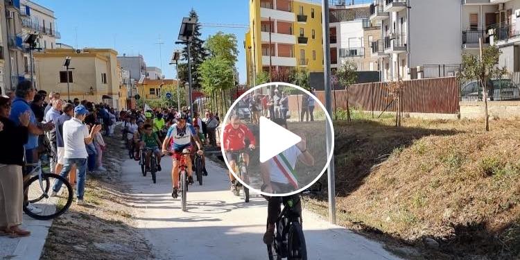 Viviwebtv Castellaneta Inaugurata La Nuova Pista Ciclopedonale