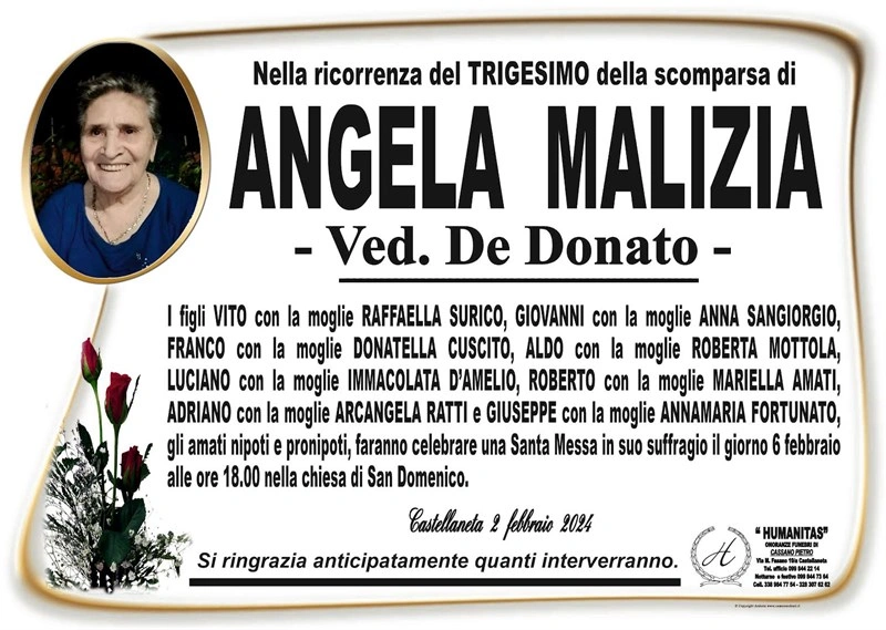 ViviWebTv - Castellaneta | Angela Malizia