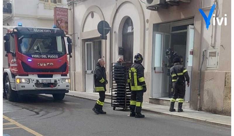 Vigili del Fuoco in azione