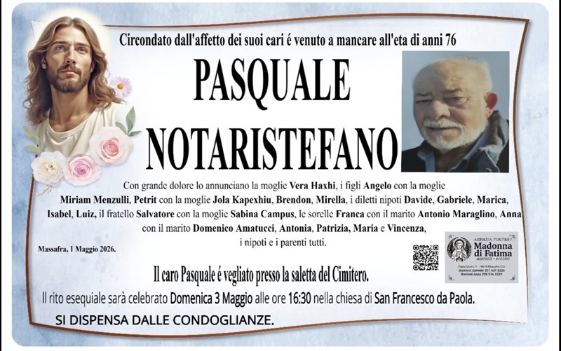 manifesto funebre