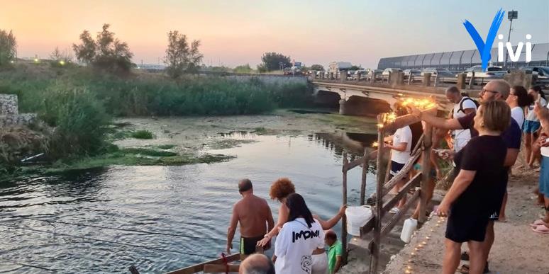 Questa mattina il bagno rituale nel fiume Tara