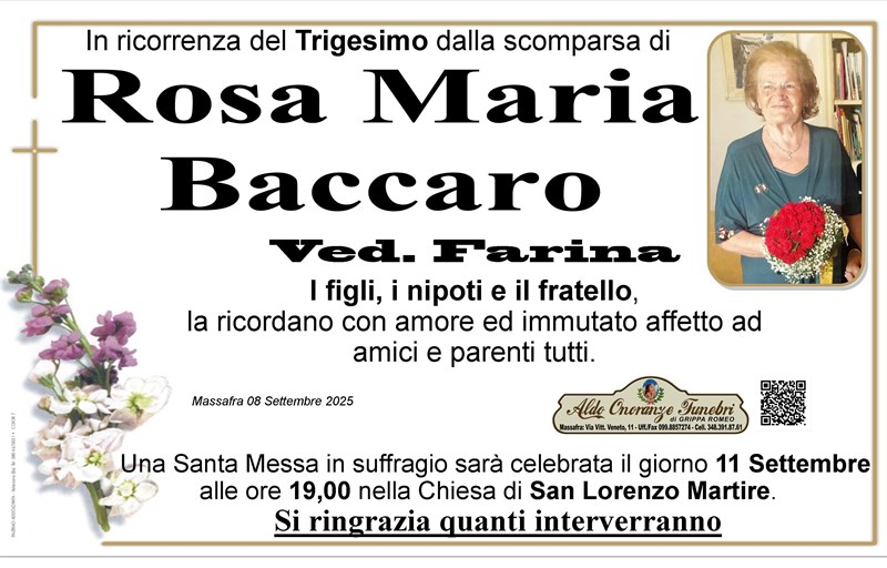 Rosa Maria Baccaro