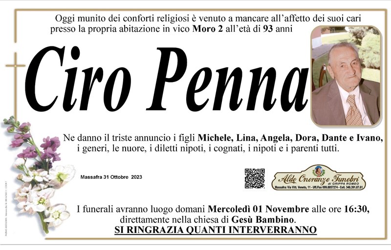 Anniversario di Ciro Penna