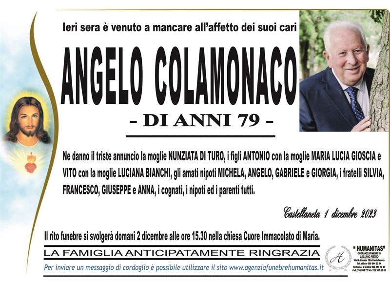 Anniversario di Angelo Colamonaco