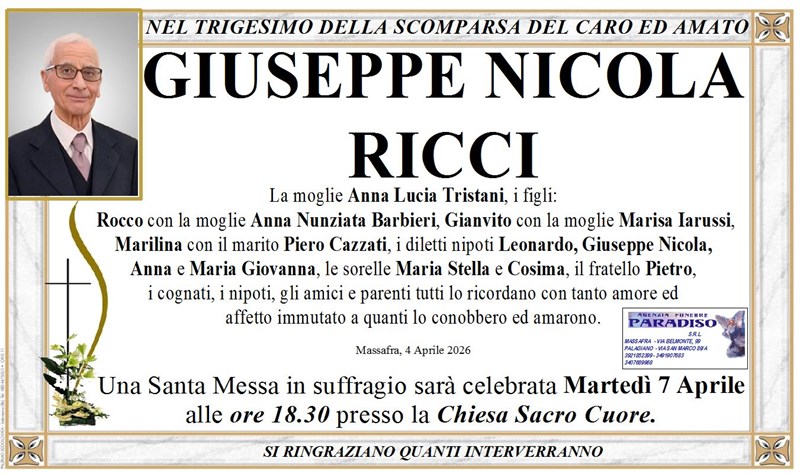 GIUSEPPE  NICOLA RICCI