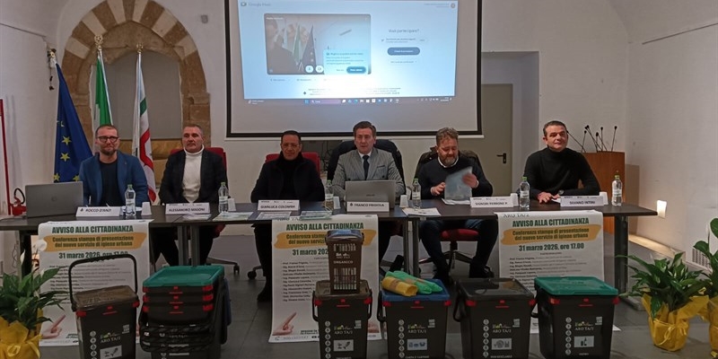 Presentato il nuovo servizio di igiene urbana