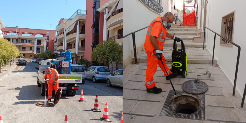 Operazione di deblattizzazione nel centro storico: partiti i trattamenti