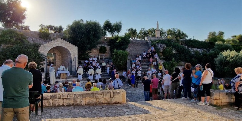 Natività della Beata Vergine Maria: commemorazione nel santuario rupestre della "Madonn Abbasc"