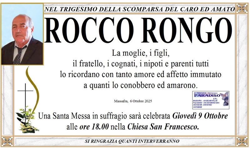 ROCCO RONGO