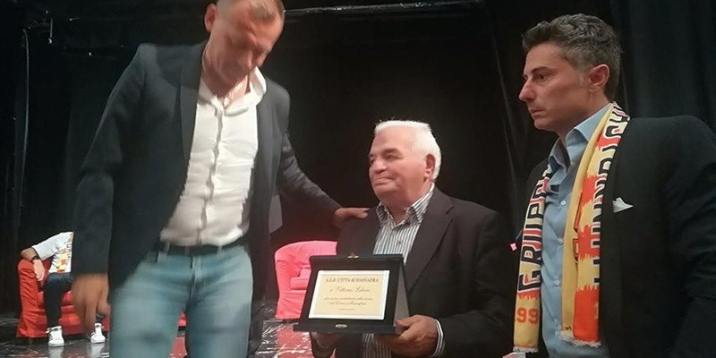 Da sinistra: Pino Difino, Vittorio Libero e Fernando Rubino Da sinistra: Pino Difino, Vittorio Libero e Fernando Rubino