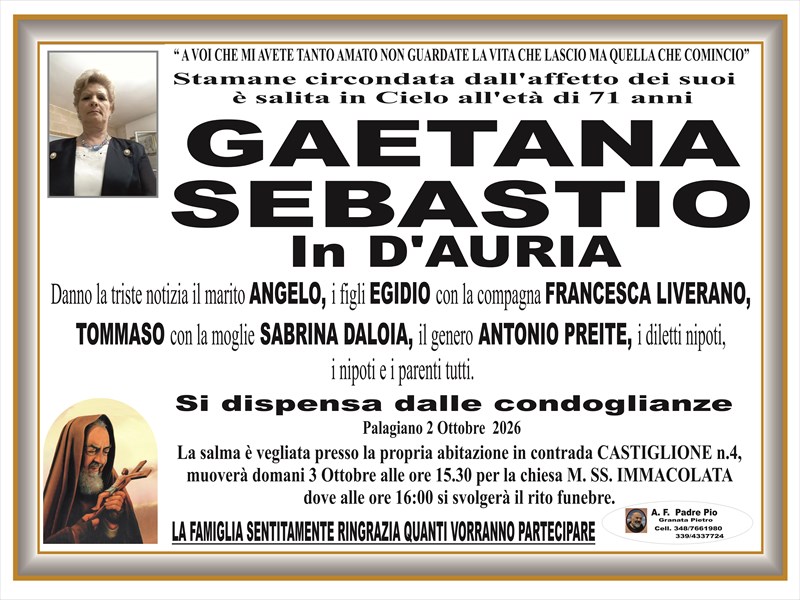 manifesto funebre