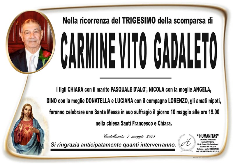 Carmine Vito  Gadaleto