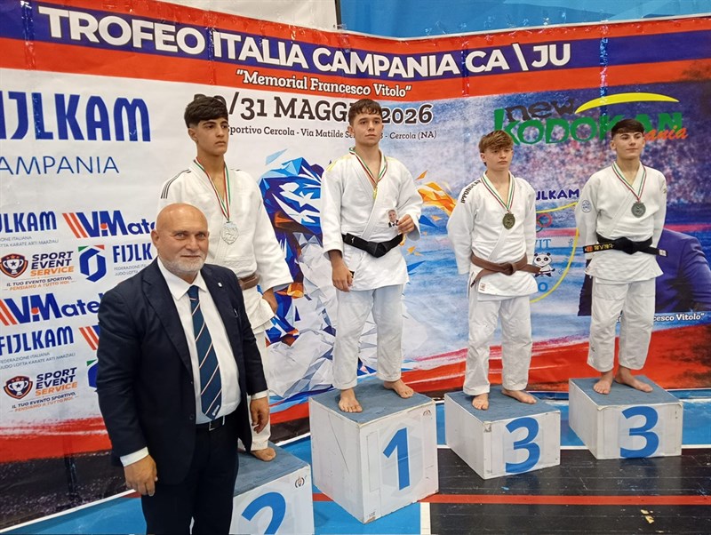 Bronzo nazionale per il judoka Antonio Daloia a Cercola