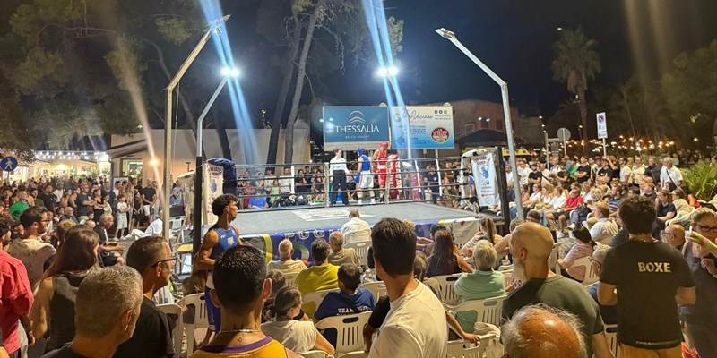 Boxe a Castellaneta Marina: nona edizione sotto le stelle