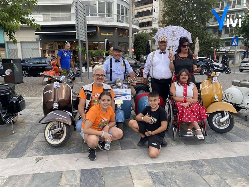 Gemellaggio storico tra Massafra e Veria in Vespa