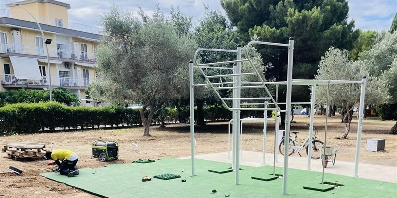 Palestra a cielo aperto