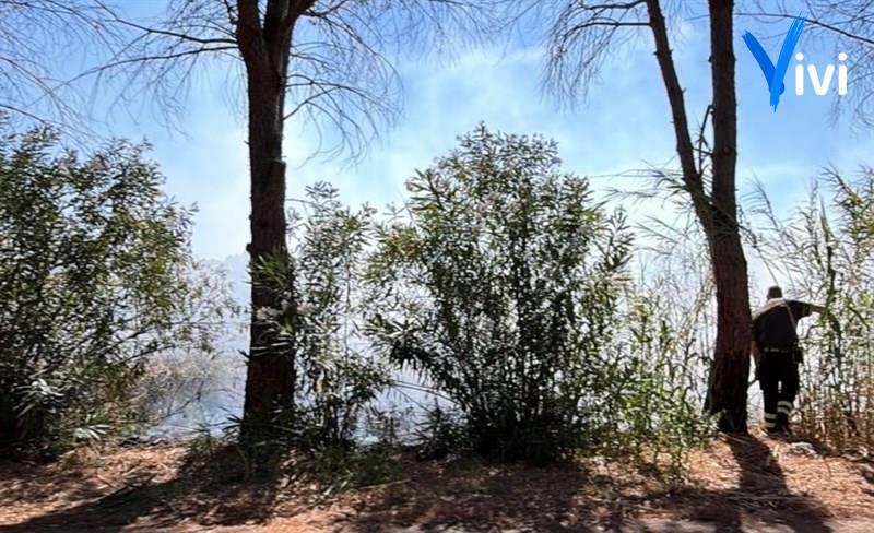 Incendio a Castellaneta Marina