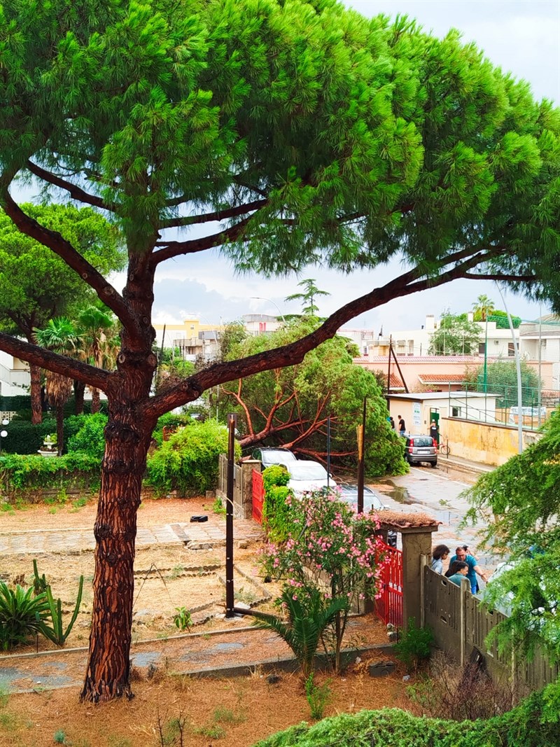 Violento temporale su Marina di Ginosa