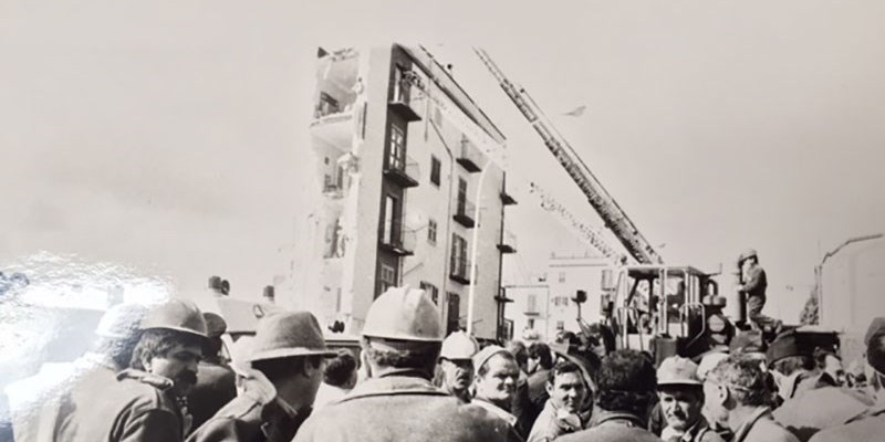 Il crollo di viale Verdi, nel 1985 