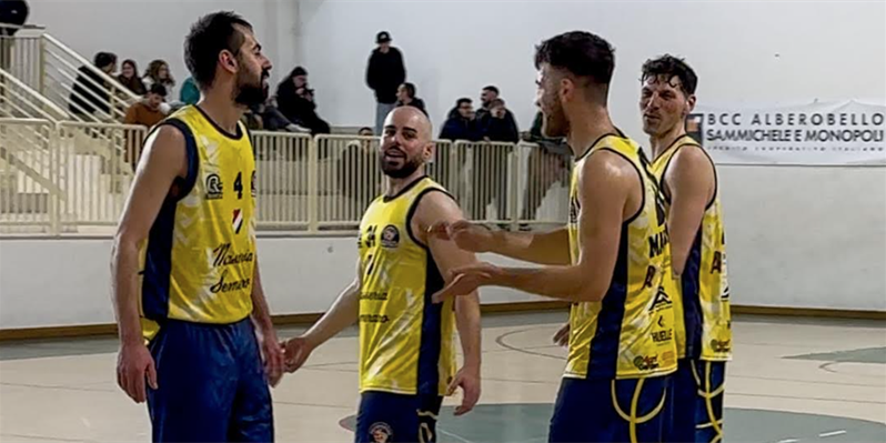 Basket, grande avvio di stagione per la Masseria Semeraro Mottola