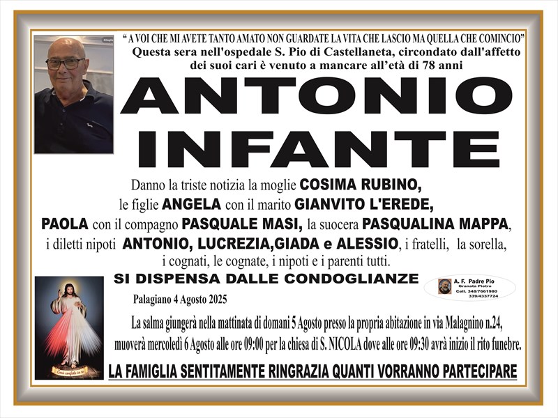 manifesto funebre