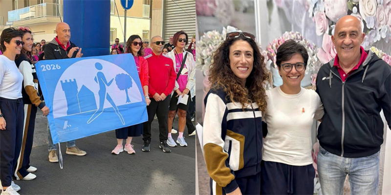 Consegnata la Bandiera Azzurra 2026 tra due leggende dell'atletica azzurra