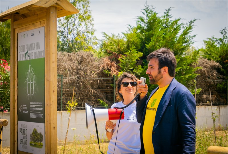 Inaugurato a Ginosa un nuovo bosco urbano realizzato grazie al sostegno di FINESTRENURITH