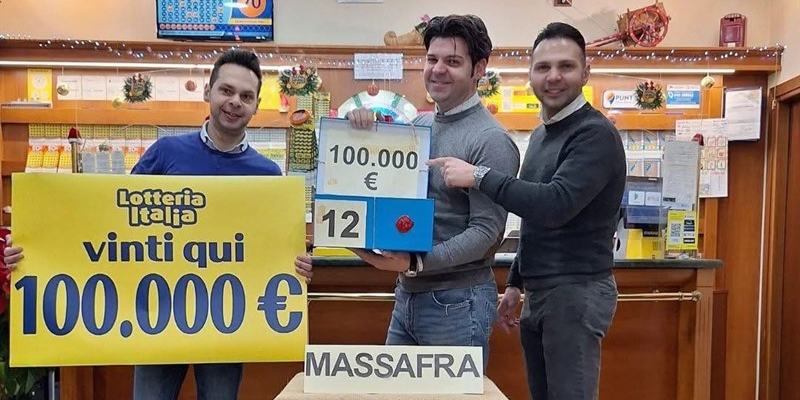 Lotteria Italia: la Dea Bendata bacia Massafra