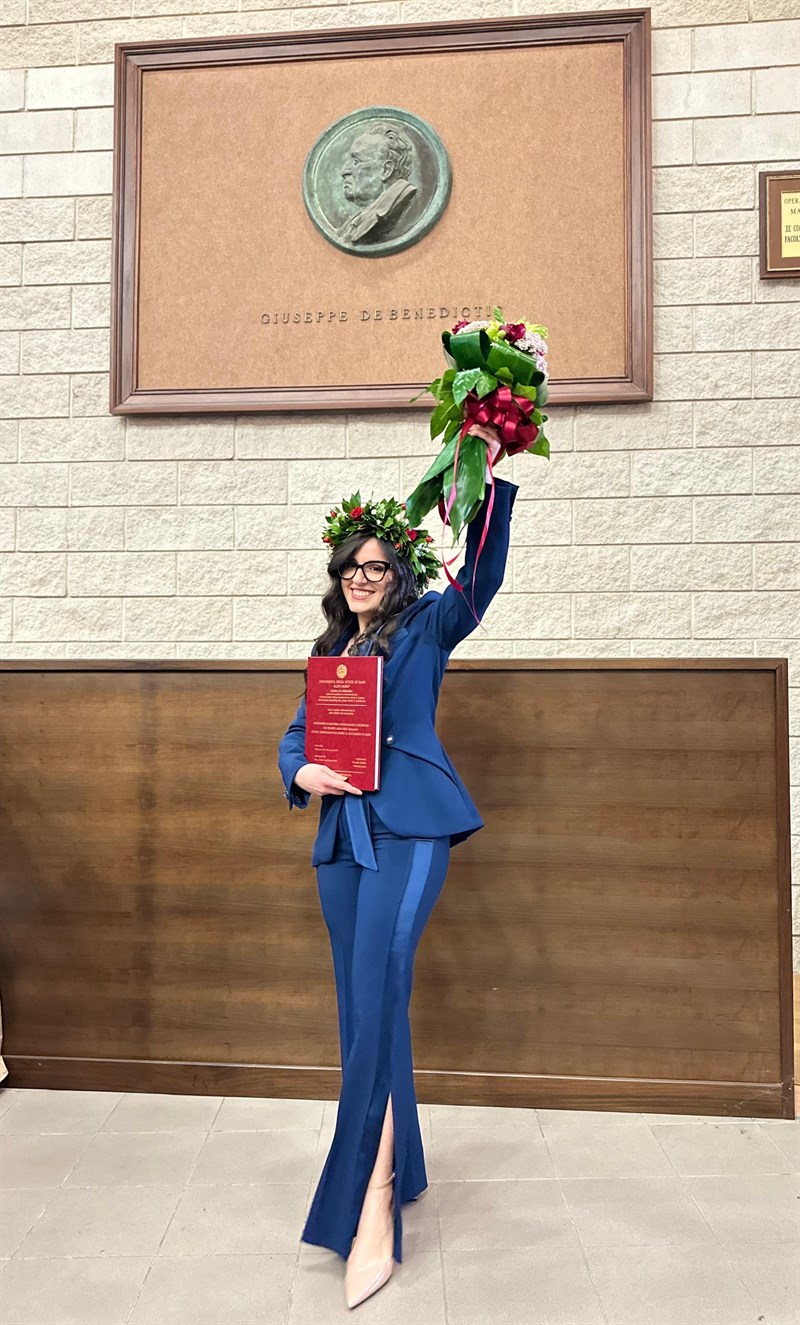 Congratulazioni a Veronica Tinelli