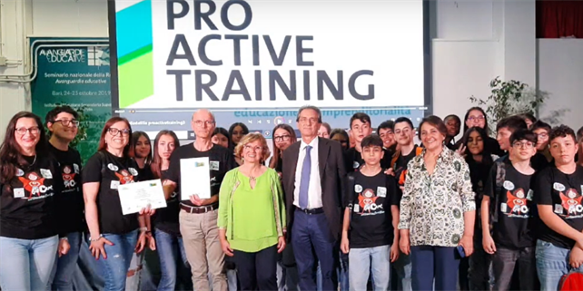 La scuola Manzoni vince il concorso regionale "Proactive Training 3"