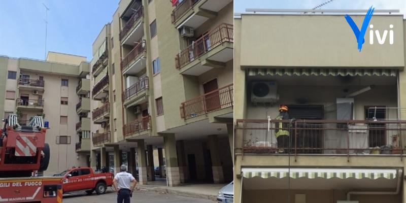 Incendio a Prato Fiorito: case evacuate