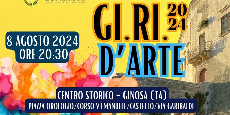 "Giri d'arte": domani a Ginosa