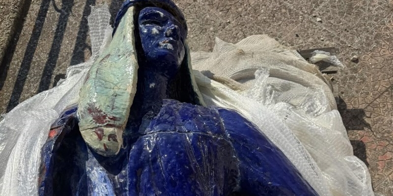 Statua di Rudy, Di Pippa assicura: «Non è stata danneggiata»