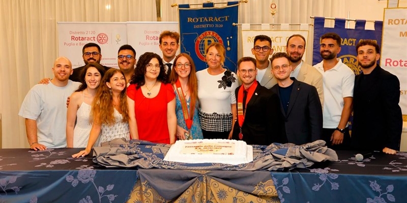Rotaract Massafra: Luca Damiano Araco è il nuovo presidente