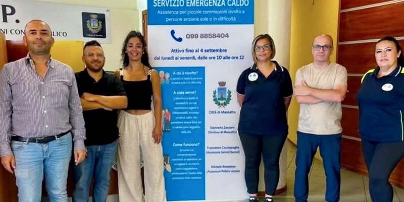 Emergenza caldo Massafra: un aiuto per anziani e fragili