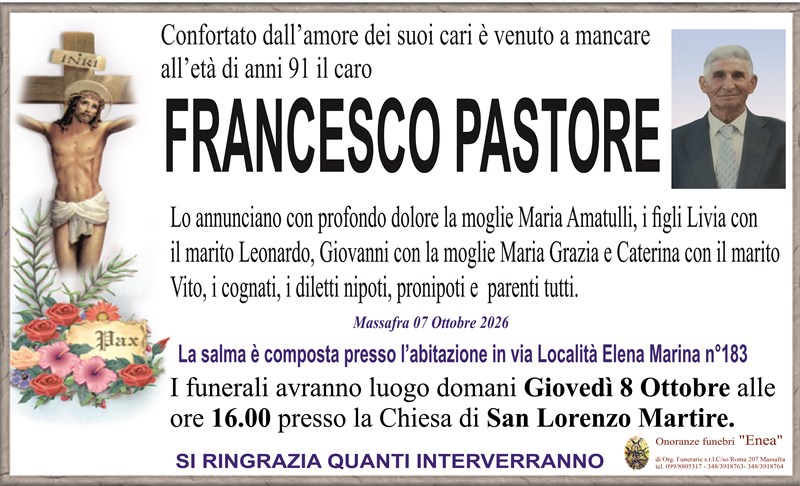 manifesto funebre