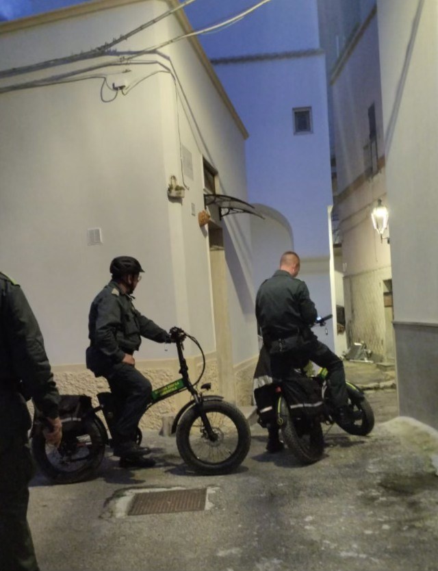 Avviato il controllo del centro storico con bici elettriche