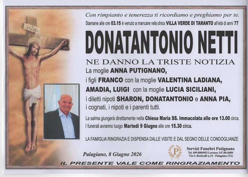 manifesto funebre