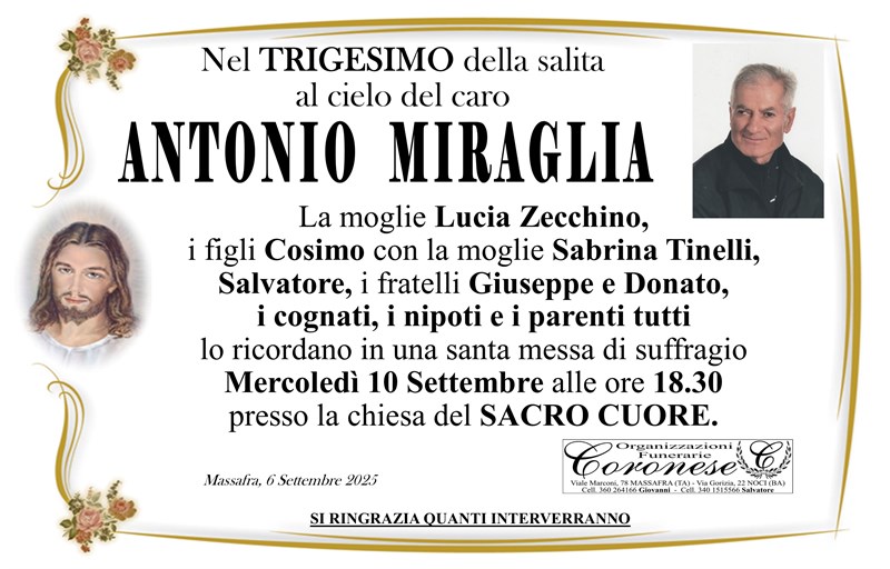 ANTONIO MIRAGLIA