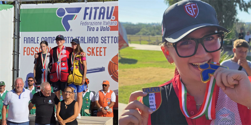 Tiro a volo, tricolore per la massafrese Francesca Nitti