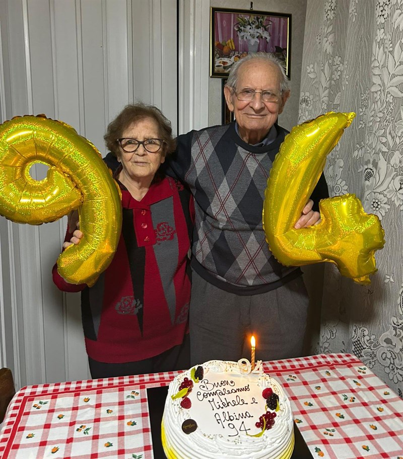 Buon compleanno a Albina e Michelangelo