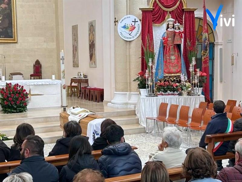 Il funerale di don Domenico Affortunato