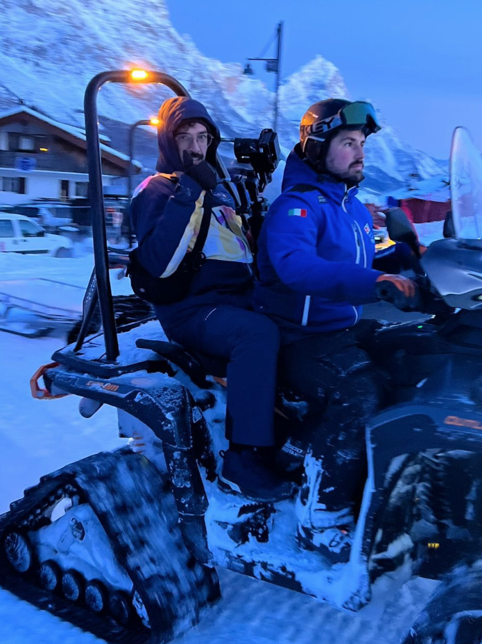 Daniele Maldarizzi a Milano-Cortina