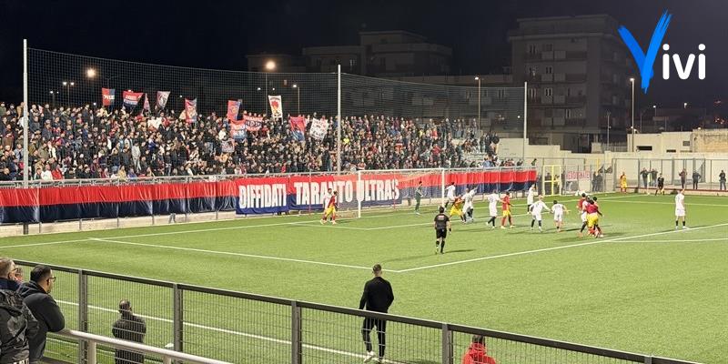 Massafra ci mette il cuore, ma il derby sorride al Taranto