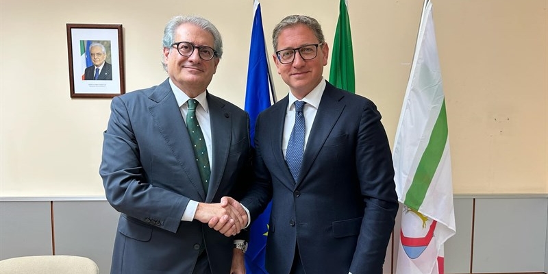 Giochi del Mediterraneo, siglato l'accordo con il sindaco Quarto