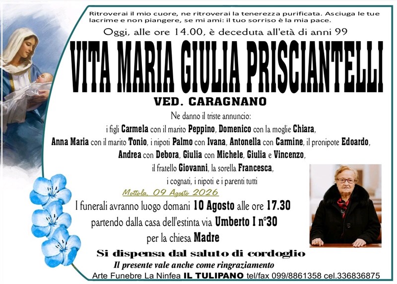 Vita Maria Giulia Prisciantelli