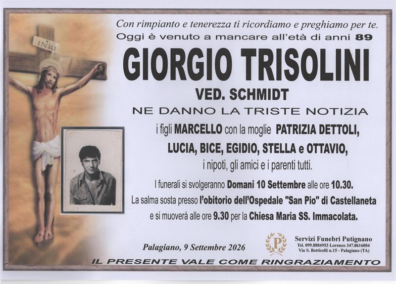 GIORGIO SALVATORE TRISOLINI