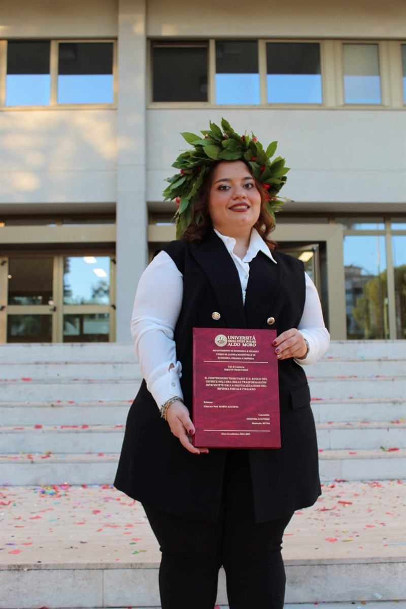 Congratulazioni a Cristina Staffieri 