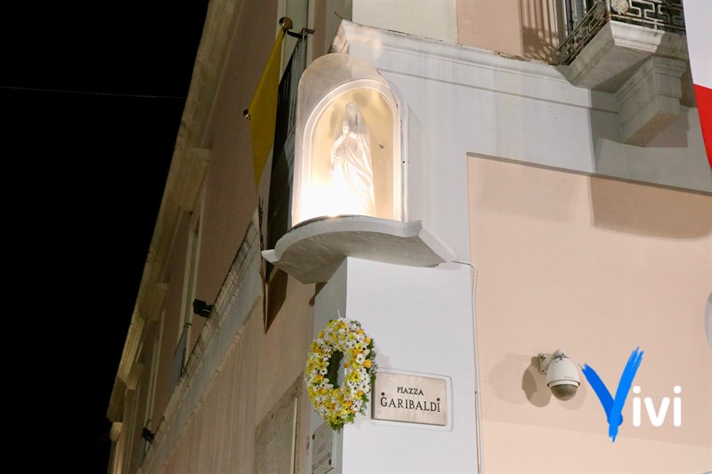 La cerimonia dell’Immacolata a Massafra